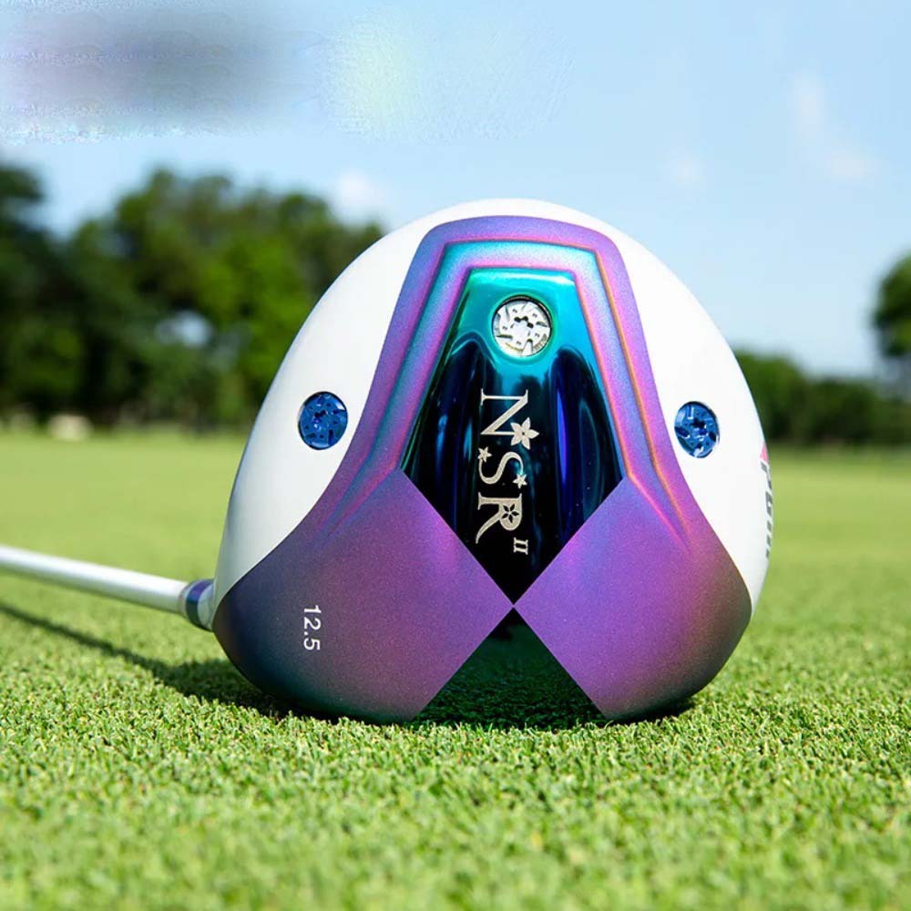 PGM Titanium Alloy Golf Driver 12.5 Degree Loft Womens Right Handed Fairway Wood Graphite Shaft Club with Headcover