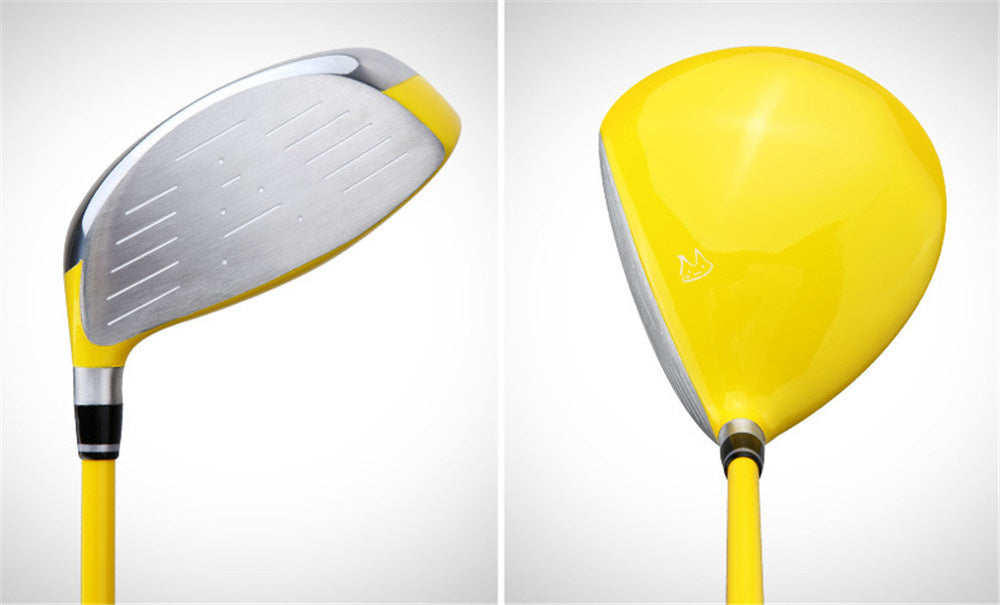 PGM 1#/5# Wood Golf Clubs Right Handed Junior Boys Girls Golf Drivers Hybrid Iron Wood Pole Coach Carbon Shaft with Headcover