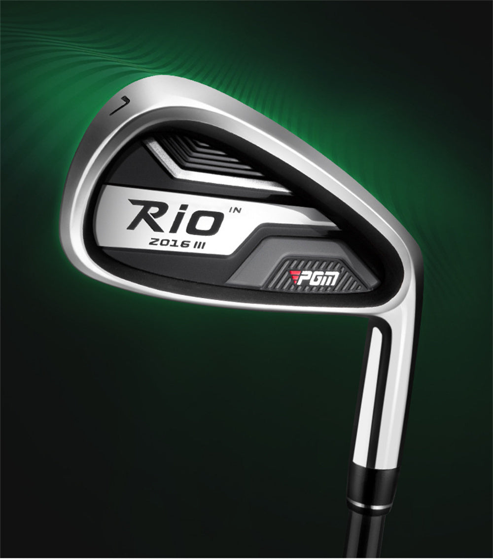 PGM Golf Men's Clubs RIO III #7 IRONS Pole Right Handed Professional Stainless Steel Golf Iron Club with R/S Graphite or Steel Shaft