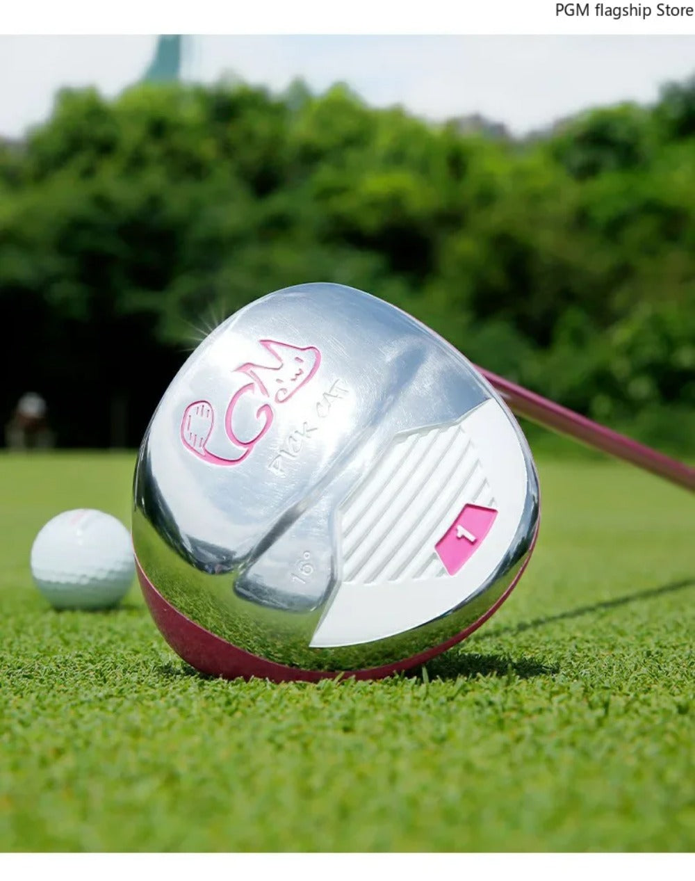 PGM Children's Golf Clubs for Boys and Girls Complete Set of Beginner Sets of Practice Clubs for 3-12 Years Old