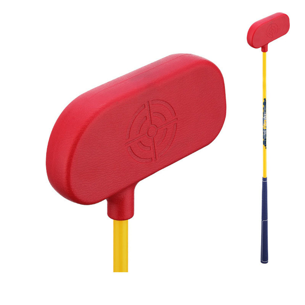 PGM Junior Golf Push Rod with Large Hitting Surface for 3-12 Kids Boys Girls Beginner Practice Golf Club Blade Putters