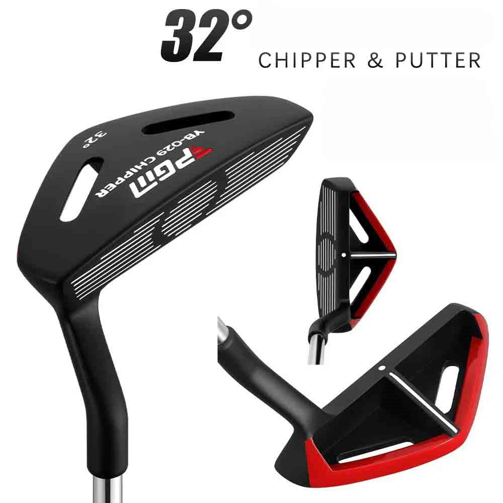 PGM Golf Club Putter Stainless Steel Shaft Right Handed for Professional Golfers, Easy-to-Use and Stable Golf Chipper