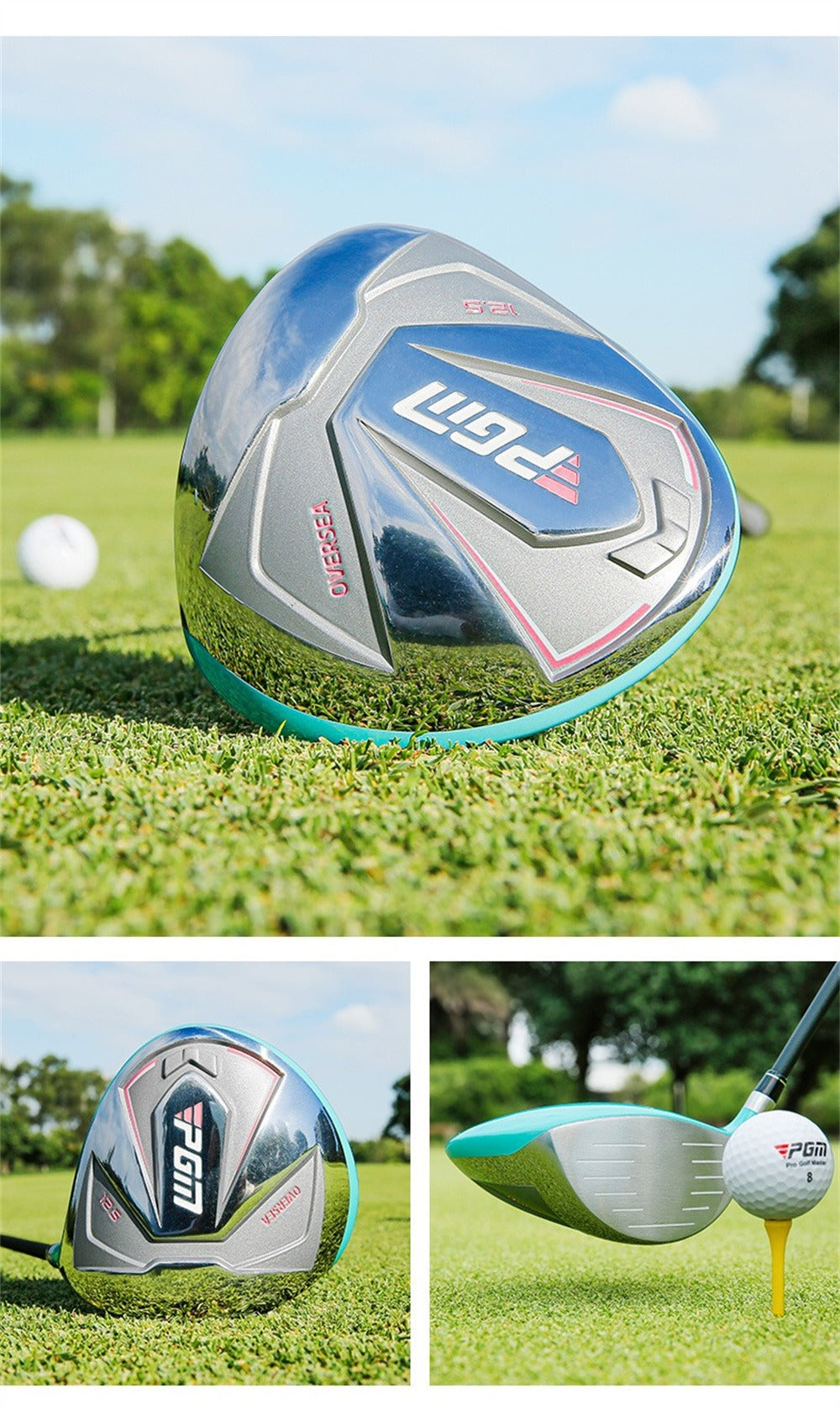 PGM #1/#3/#5/4H Hybrid Wooden Left or Right Handed Golf Club Wood Graphite Shaft for Men Women Golfers Driver Fairway Sports