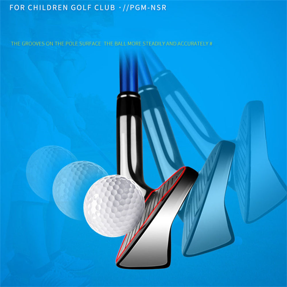 PGM #7/9 Iron Boys Girls Kids Golf Club Beginner Left Hand Children's Golf Irons Club Coach Teaching Practice