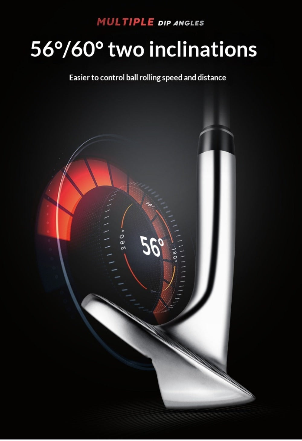 PGM Golf Sand Wedge 56/60 Degree Right Handed Lob Wedges for Beginner Men Women