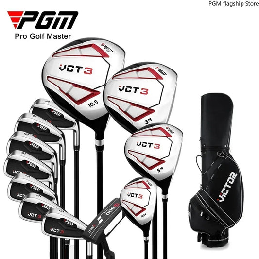 PGM Golf Clubs VCT3 Generation Right Handded 12 Clubs with Golf Bag Men's Beginners Full Complete Set