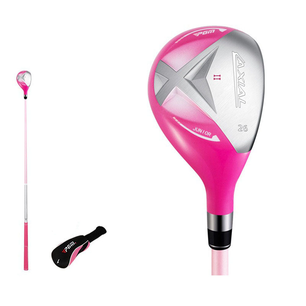 PGM Junior Golf Clubs Kids Right Handed #1 Drivers, #5 UT Hybrids Iron Children Practice Pole Carbon Shaft Golf Club Wood