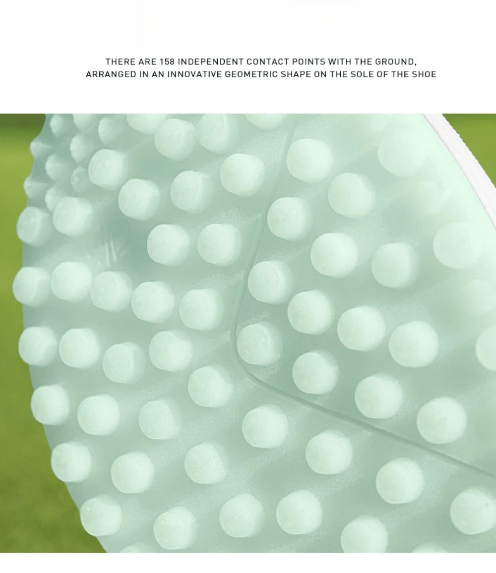 PGM Women Golf Shoes Summer Waterproof Anti Slip Comfortable Lightweight Nailless Shoes with Knob Laces Sports Sneakers