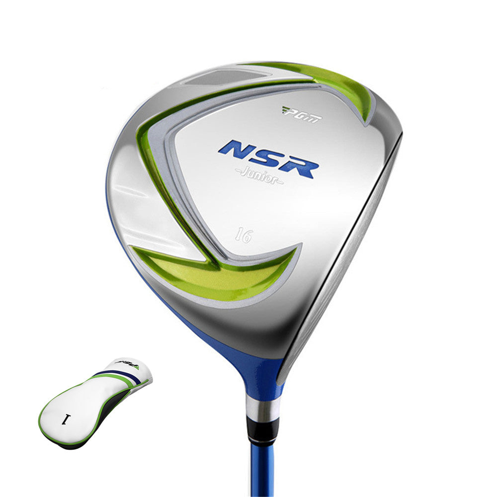 PGM Left or Right Handed Golf Driver #1 Wood/Hybrid Club for Kids Boys Girls Carbon Shaft Golf Club Wood with Golf Head Cover