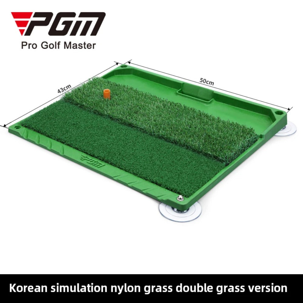 PGM Indoor Golf Training Hitting Mat for Golfers' Practice and Improvement