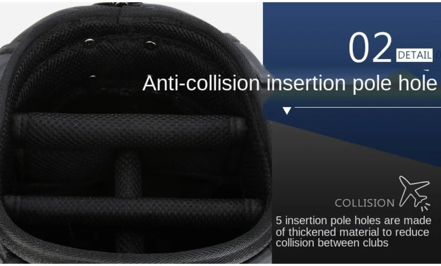 PGM Golf Bag with Wheels Ultra-light Sport Standard Golf Bags Large Capacity Golf Aviation Ball Storage Multifunctional