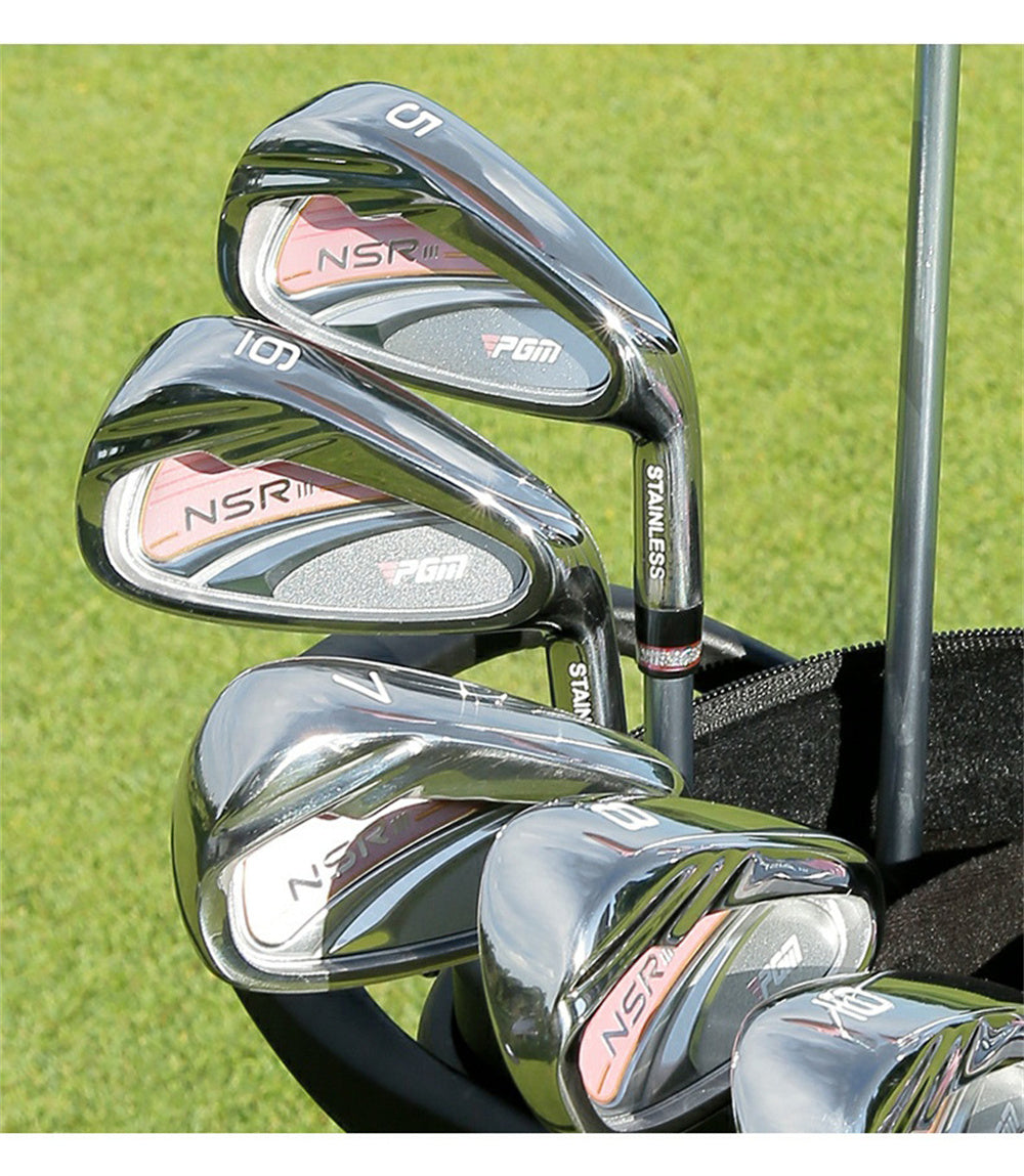 PGM Golf Club Women's #7-iron Stainless Steel Golf Single Beginner Golf Iron Practice Competition Club with Headcover