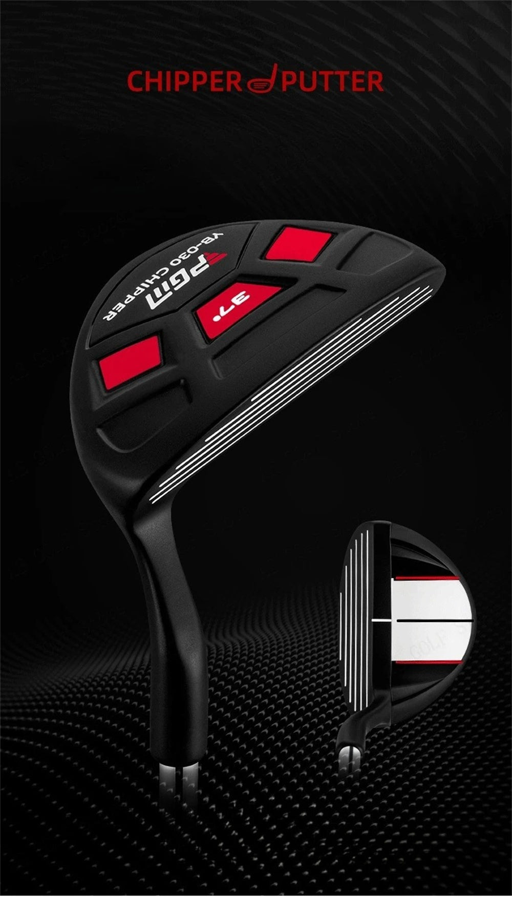PGM 37 Degree Loft Professional Golf Chipper Right Handed for Men Women Golf Putter Sand Wedge Cutter Pitching Sports