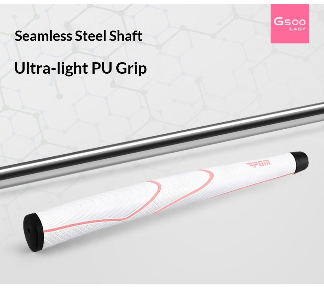PGM Golf Mallet Putter for Right Handed Women Golfers Single Stable G500 Golf Push Rod with Headcover for Golf Enthusiasts
