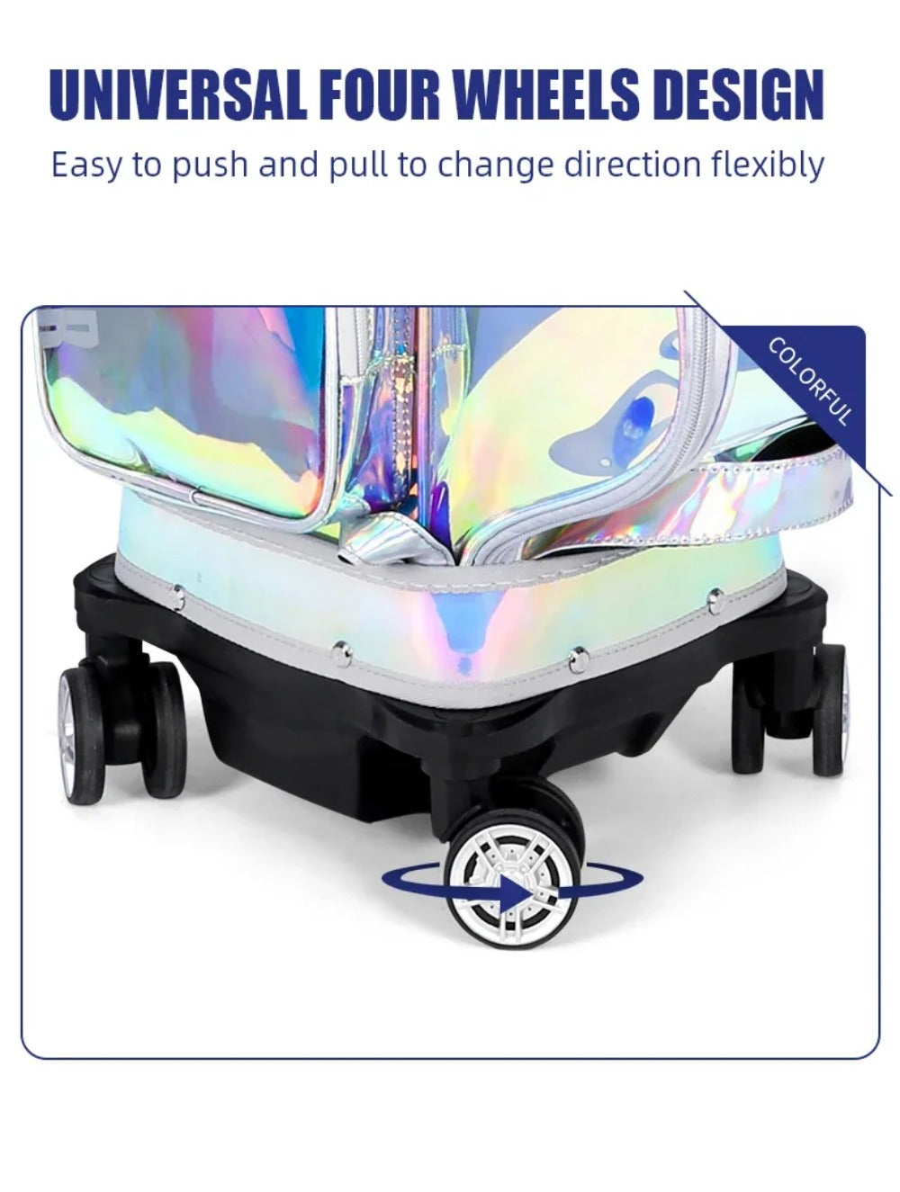 PGM Unisex Golf Travel Bag Colorful Waterproof Four-wheel Flat  Air Consignment Bags Golf Aviation Bag Large Capacity