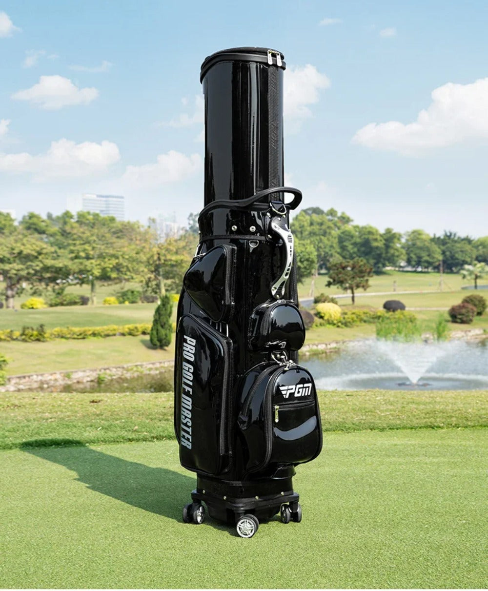 PGM Unisex Golf Travel Bag Colorful Waterproof Four-wheel Flat  Air Consignment Bags Golf Aviation Bag Large Capacity