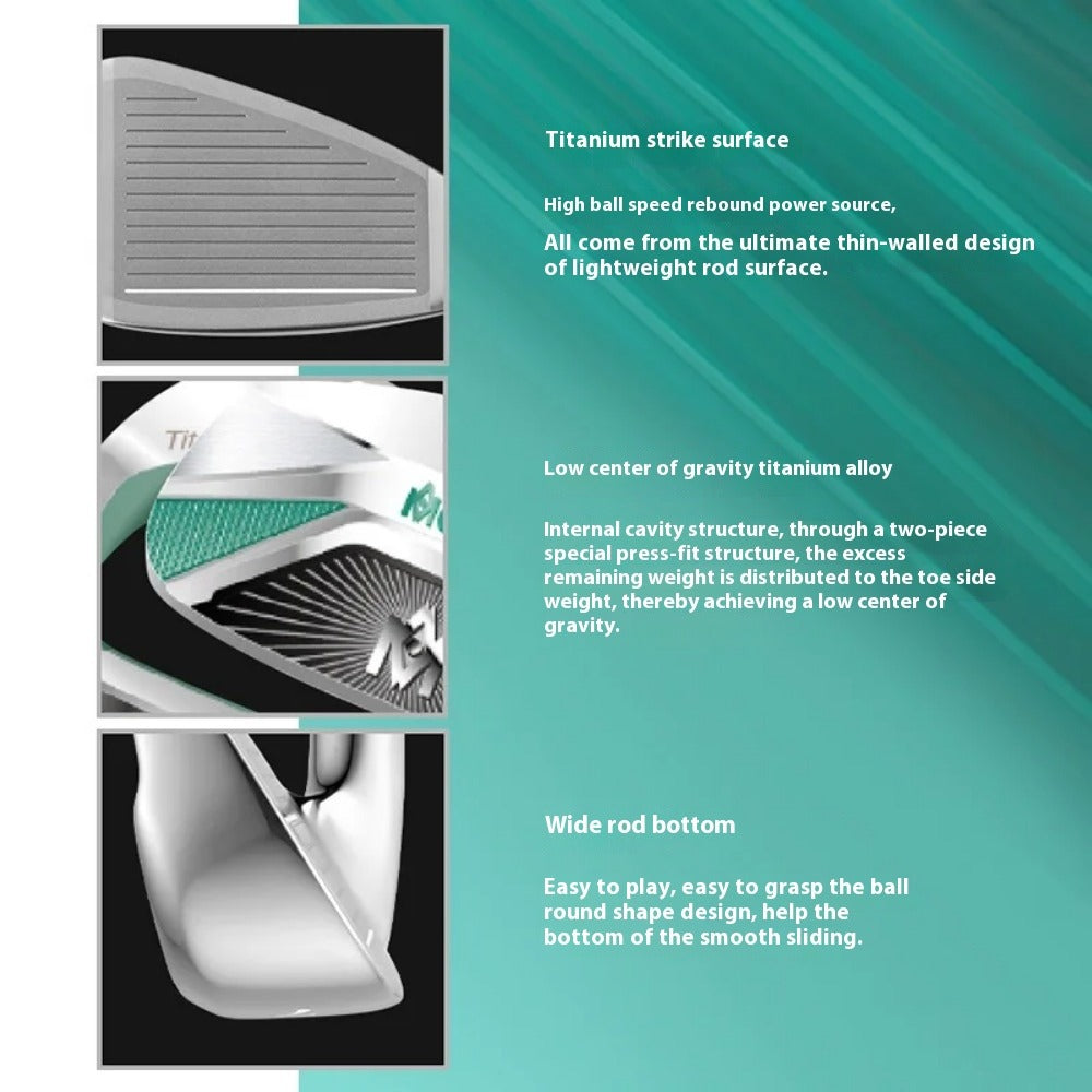 PGM Golf Club Iron #7 32 Degree Right Handed Golf Irons with Steel or Carbon Shaft for Practice Pole Sports