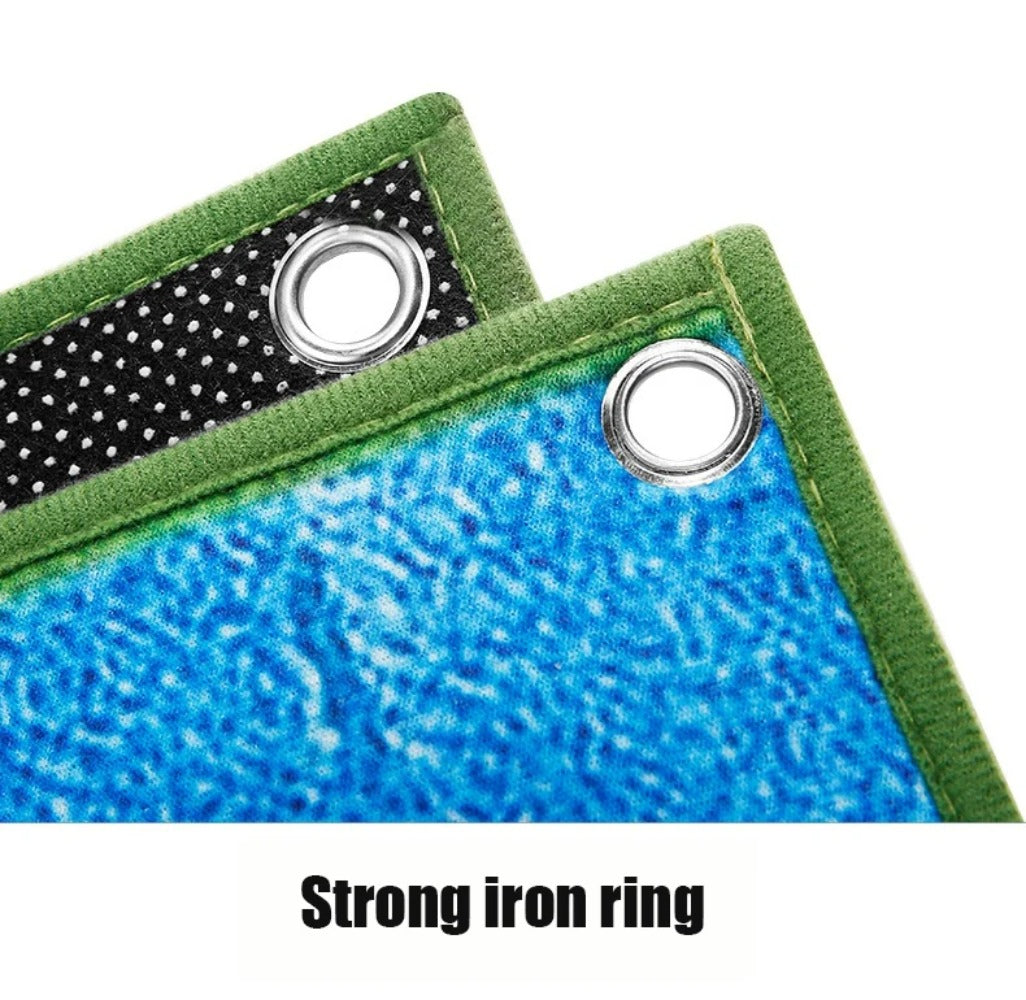 PGM Custom Portable Indoor Golf Swing Mat for Chipping Game & Practice Training Aids