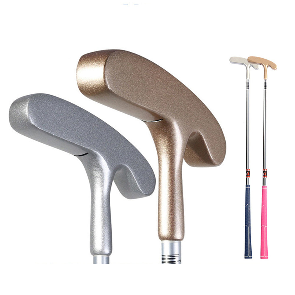PGM Golf Putter Beginners Kids Left and Right Handed 3 Degree Loft Practice Clubs for Boys and Girls Sports Push Rod Putters