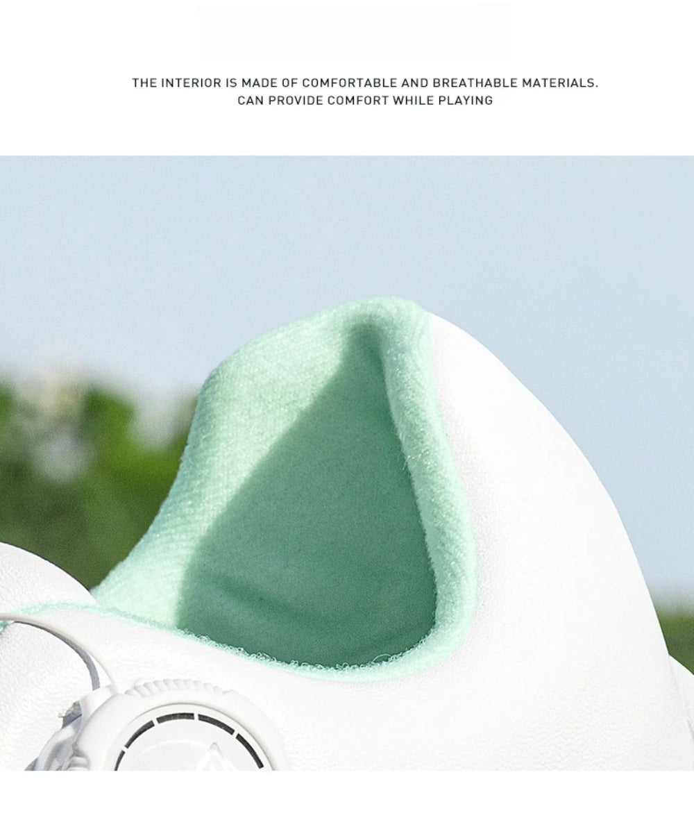 PGM Women Golf Shoes Summer Waterproof Anti Slip Comfortable Lightweight Nailless Shoes with Knob Laces Sports Sneakers