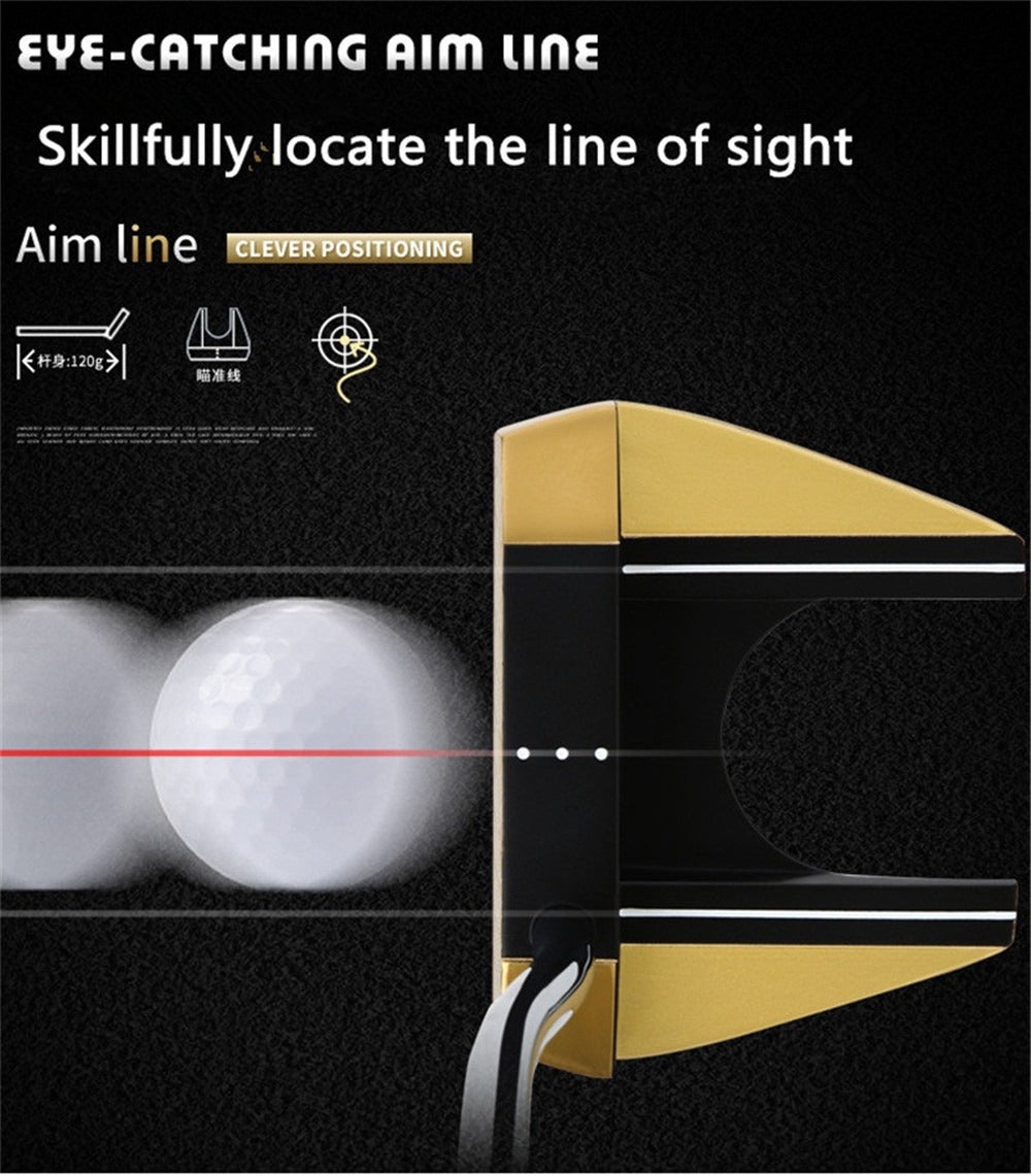 PGM Golf Mallet Putters for Men and Women Golfer - Premium Golf Club Putter with Golf Headcover