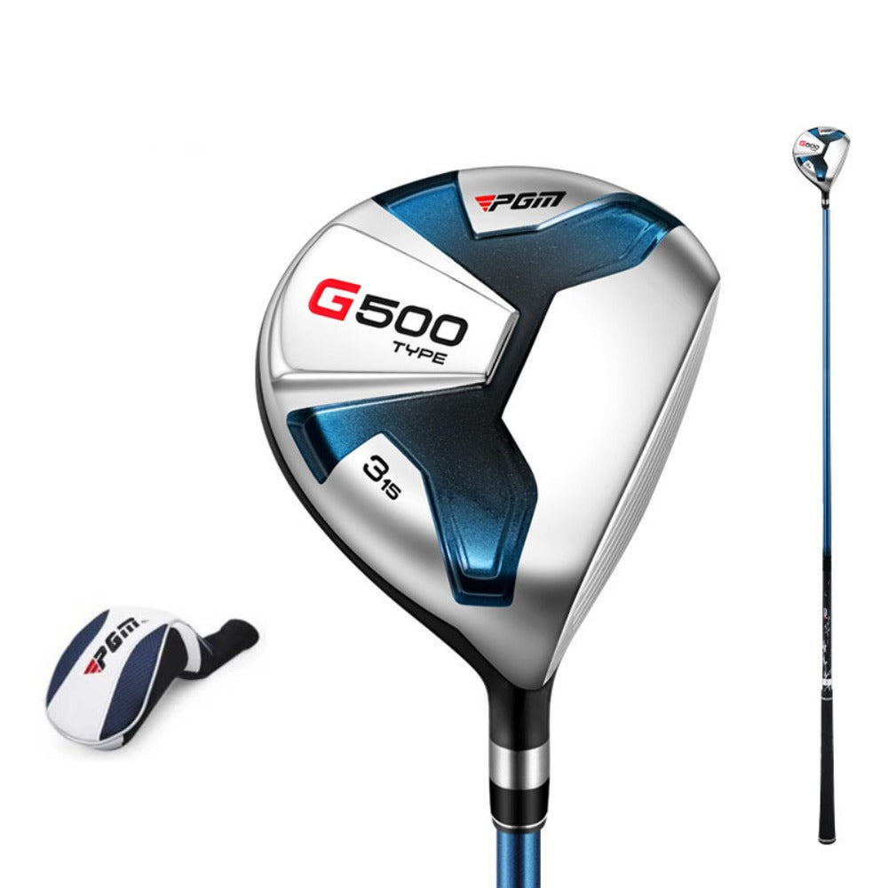 PGM #1/3/5/U4 Golf Club Wooden Rod Men Right Hand High Loft 10.5-21 Degree R/S Grade Graphite Shaft Pole with Golf Headcover Fairway Woods