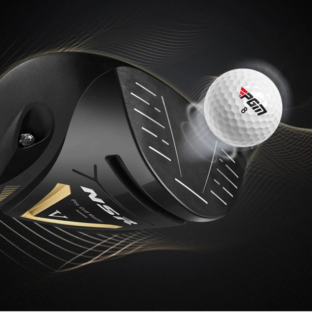 PGM New Golf Clubs Men Titanium Alloy Head Right Hand No.1/3/5/4H Hybrid Iron Wooden Club Pole High Rebound Low CG Golf Driver Clubs
