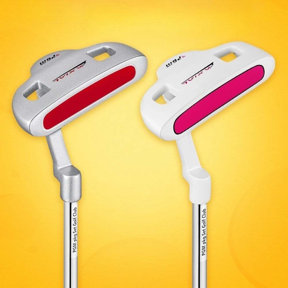 PGM Kids Golf Putters 3 Degree Golf Push Rod for Right Handed Boys Girls Students Golfers Beginner Golf Clubs Practice