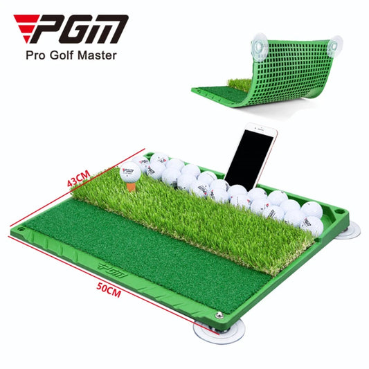 PGM Indoor Golf Training Hitting Mat for Golfers' Practice and Improvement