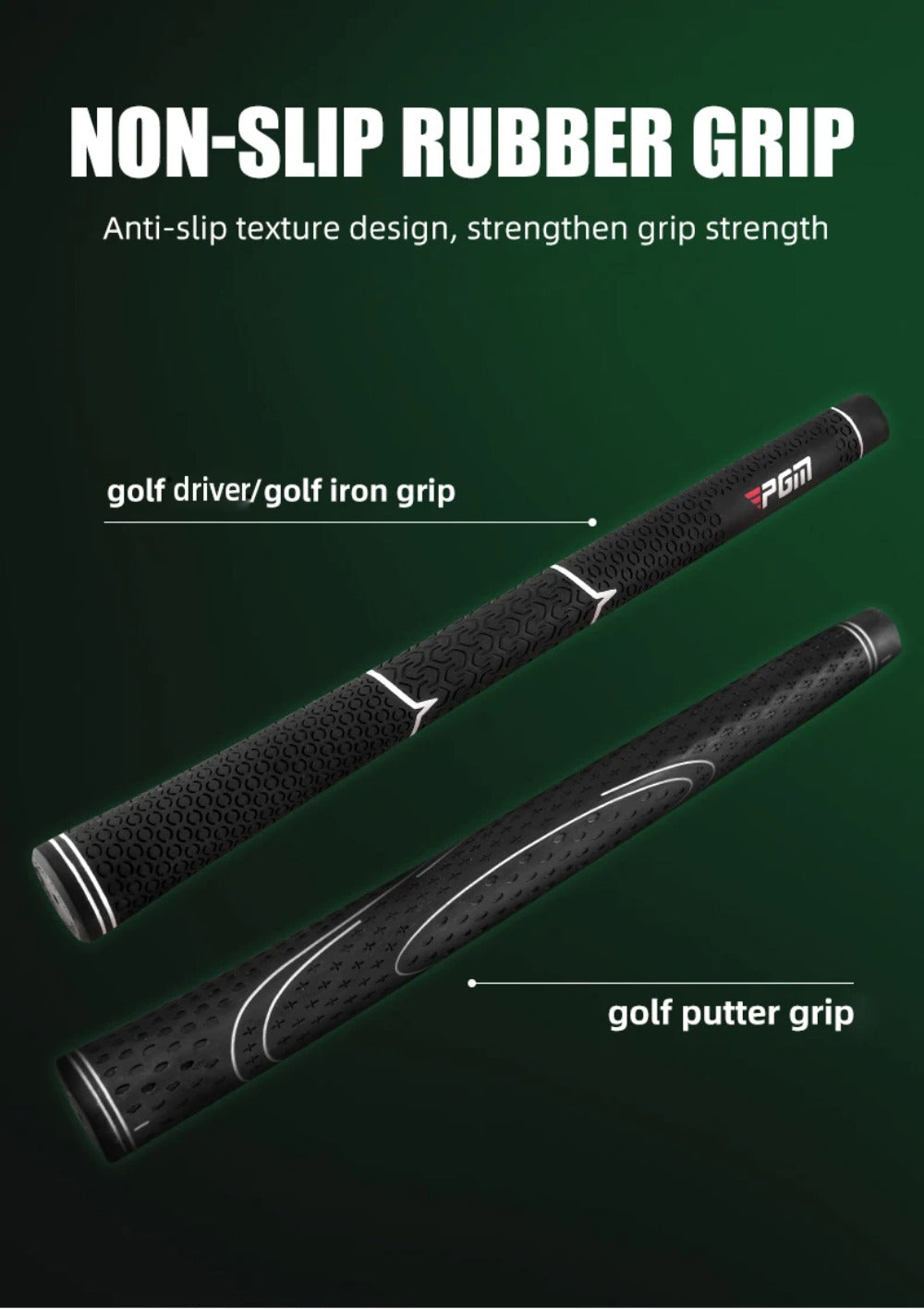 PGM Beginner Professional Golf Clubs Set Premium 460cc Black Golf Clubs