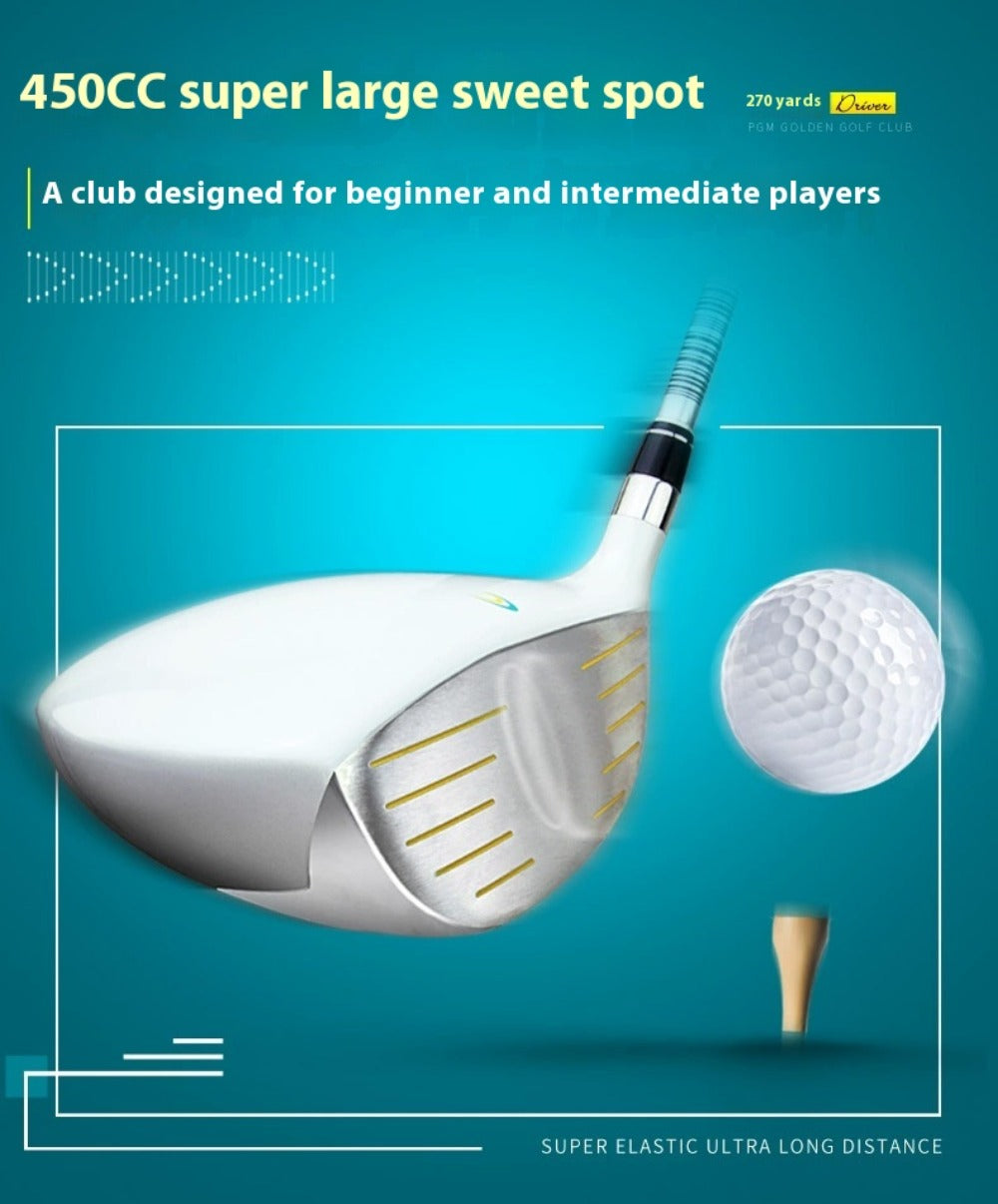 PGM Golf Club Wood No.1/3/5/4H Right Handed Golf Driver Iron Hybrid Club Light Graphite Shaft Fairway Woods for Women